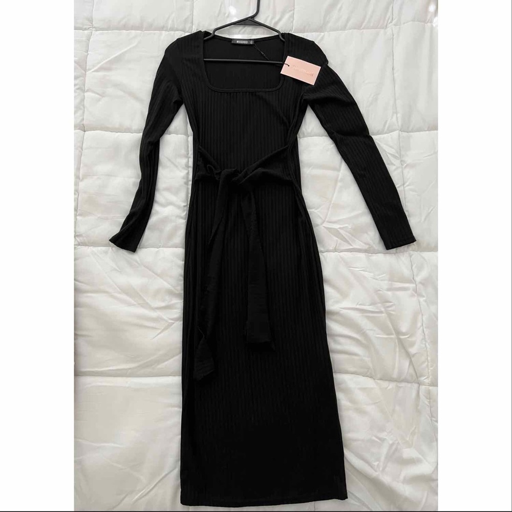 misguided midi dress size US 4